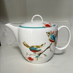 Lenox Simply Fine Chirp Teapot